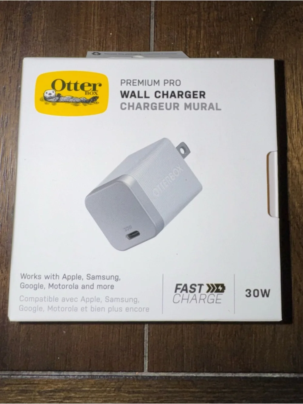 OtterBox Premium Pro Performance 30W Charger - White
